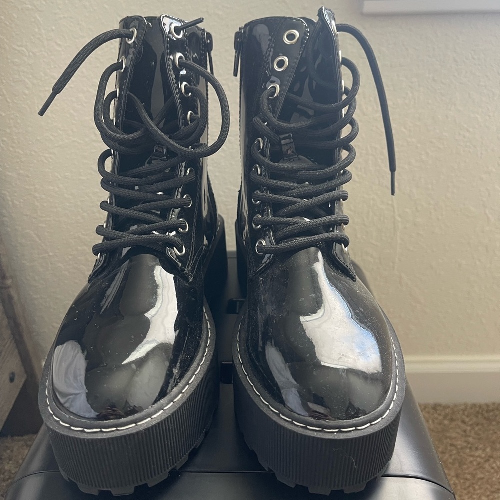 Combat boots from H&M
